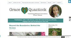 Desktop Screenshot of gracequantock.com